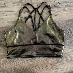 Born primitive gold digger sports bra